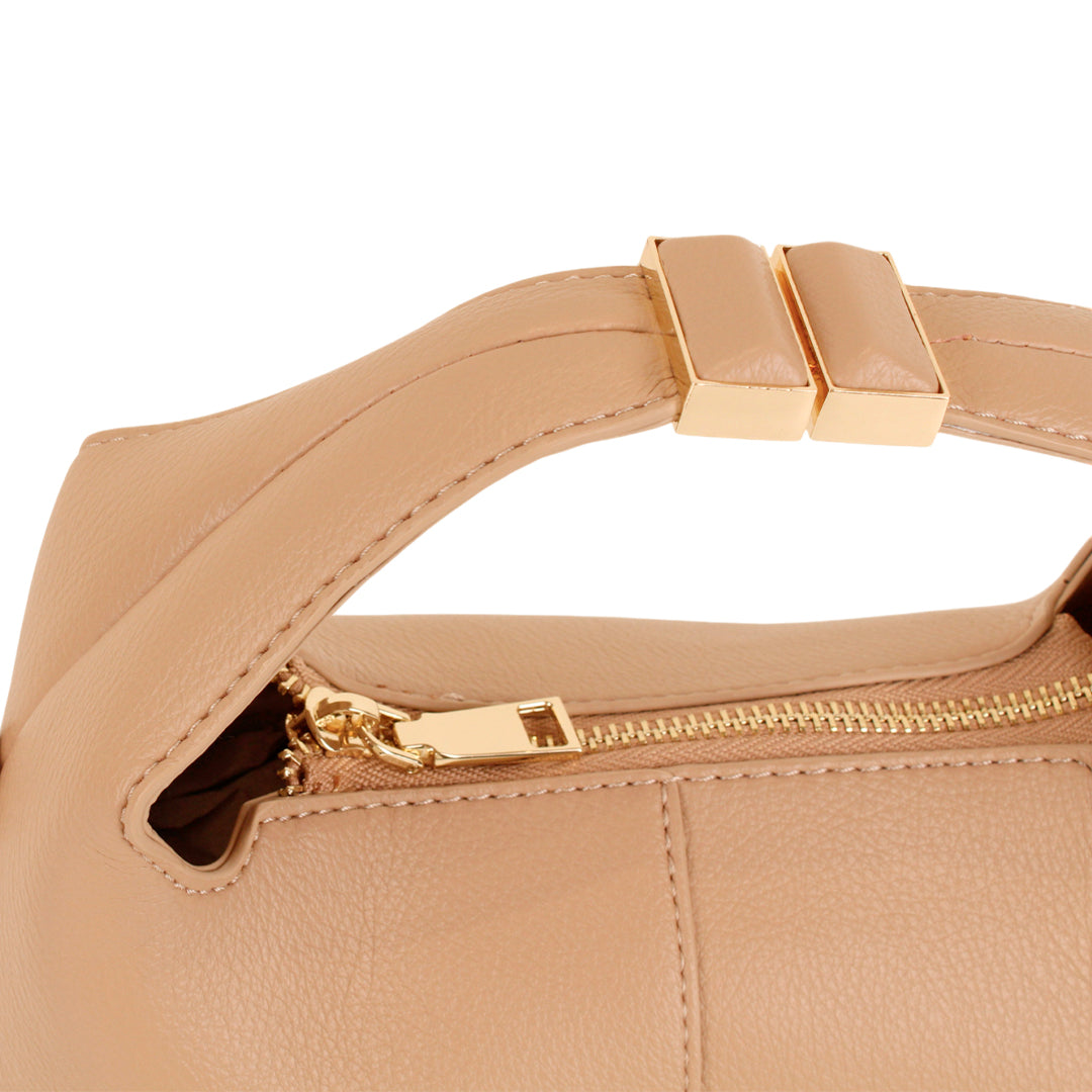 Cartera Temis color nude
