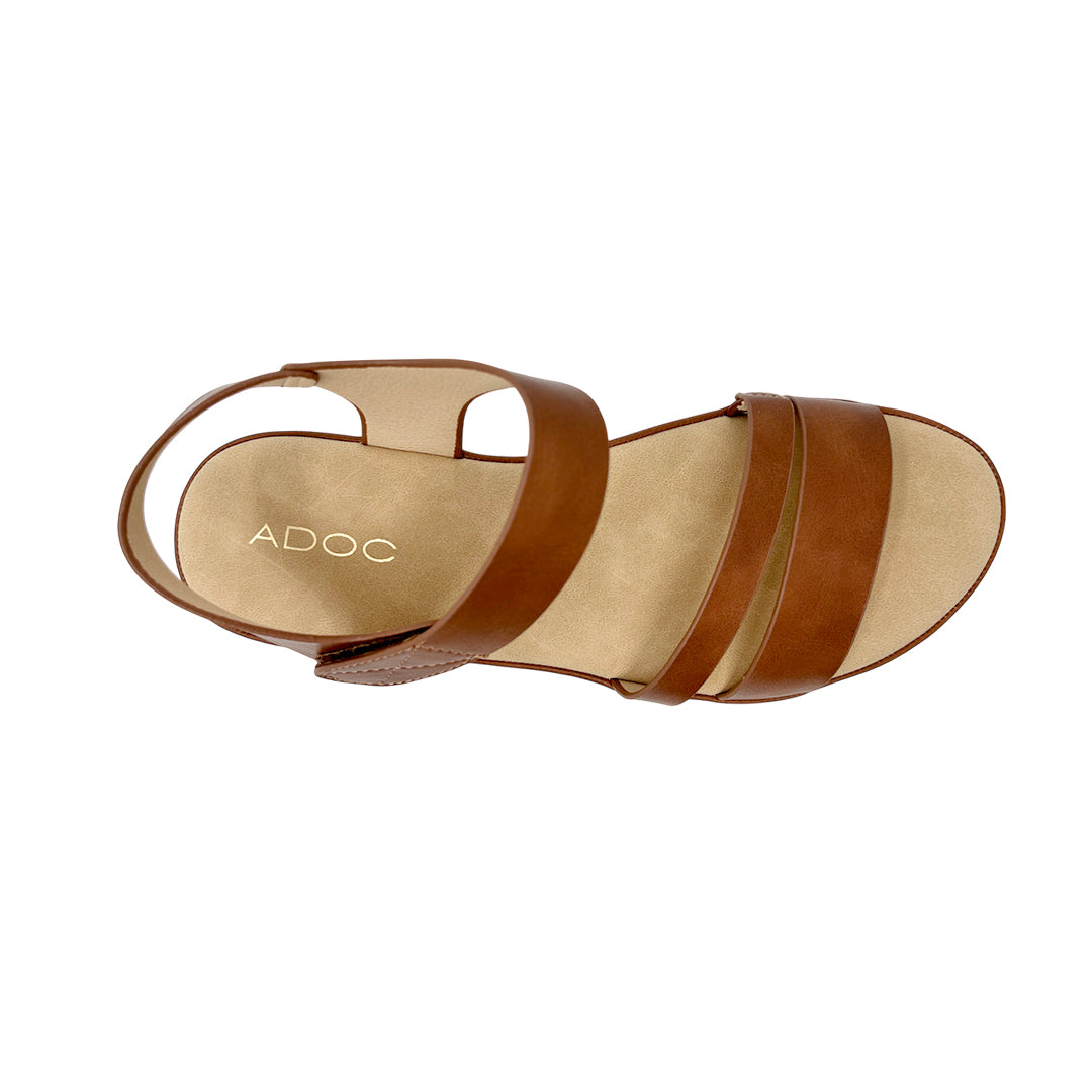 Sandalias flats Ilia para mujer color tan