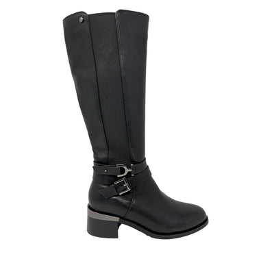 Botas de tacón Shayna para mujer color negro