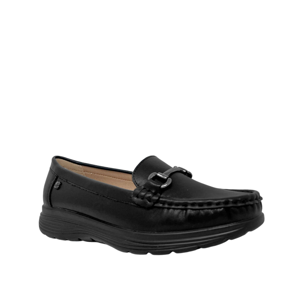 Mocasines Sinnai para mujer color negro