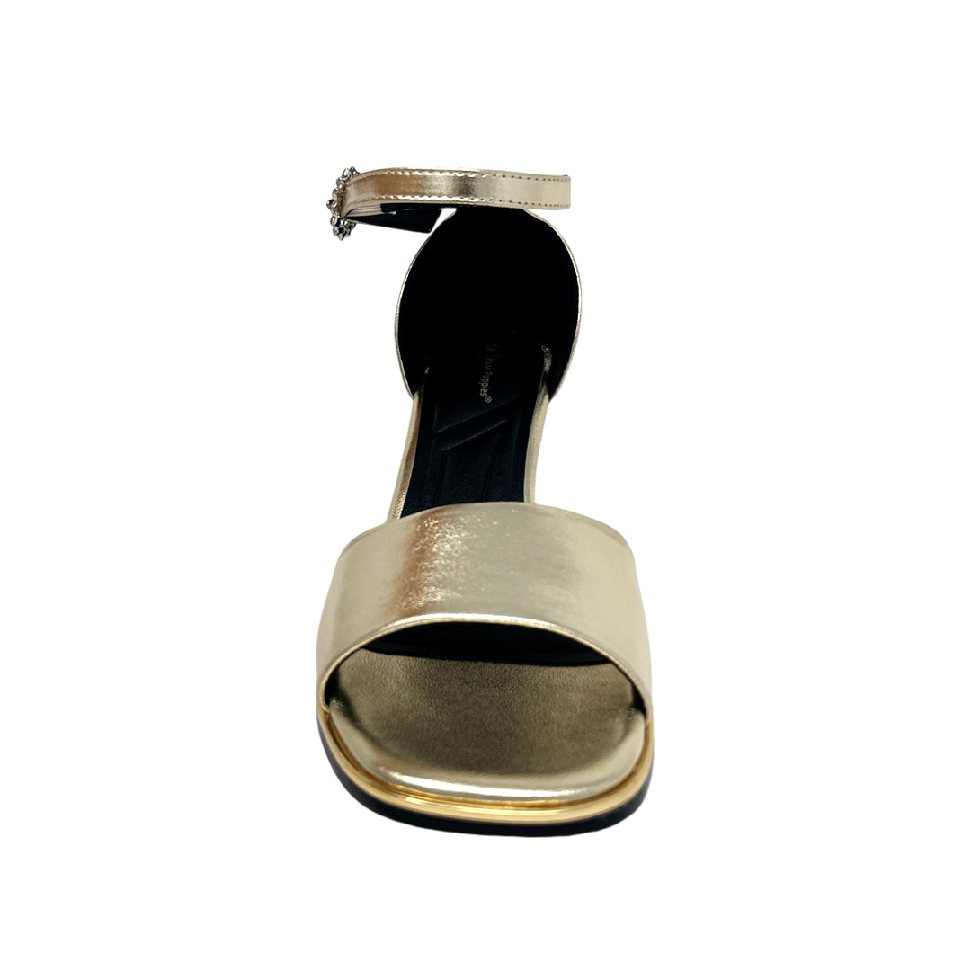 Sandalias Wan para mujer color dorado