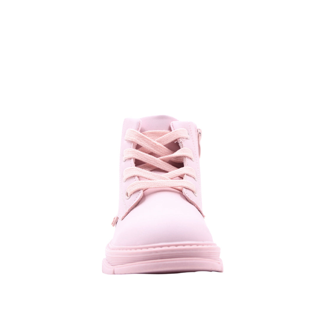 Botas Minnie para niña color rosado