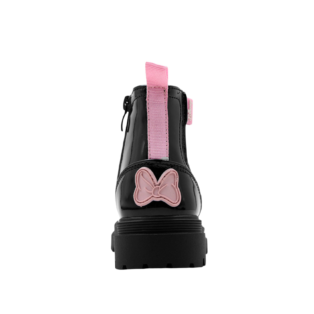 Botas Minnie para niña color negro