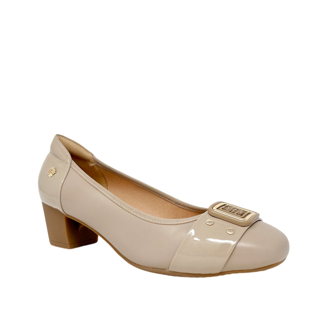 Tacones Fabia para mujer color taupe