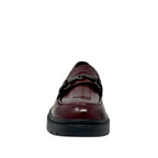 Mocasines Sila para mujer color burgundy