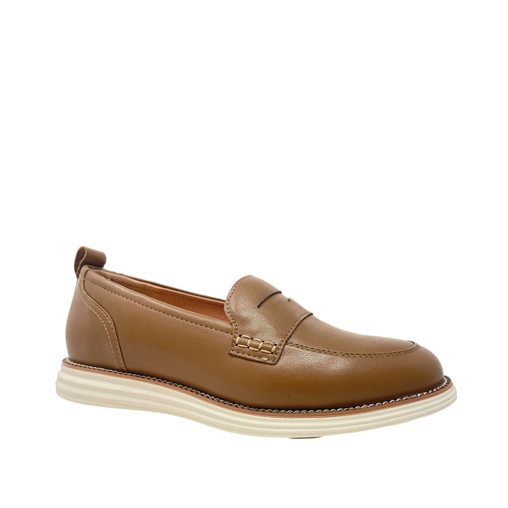 Mocasines Soade para mujer color nude