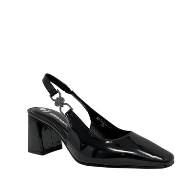 Tacones slingback Zaida para mujer color negro