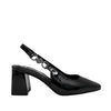 Tacones slingback Zaida para mujer color negro