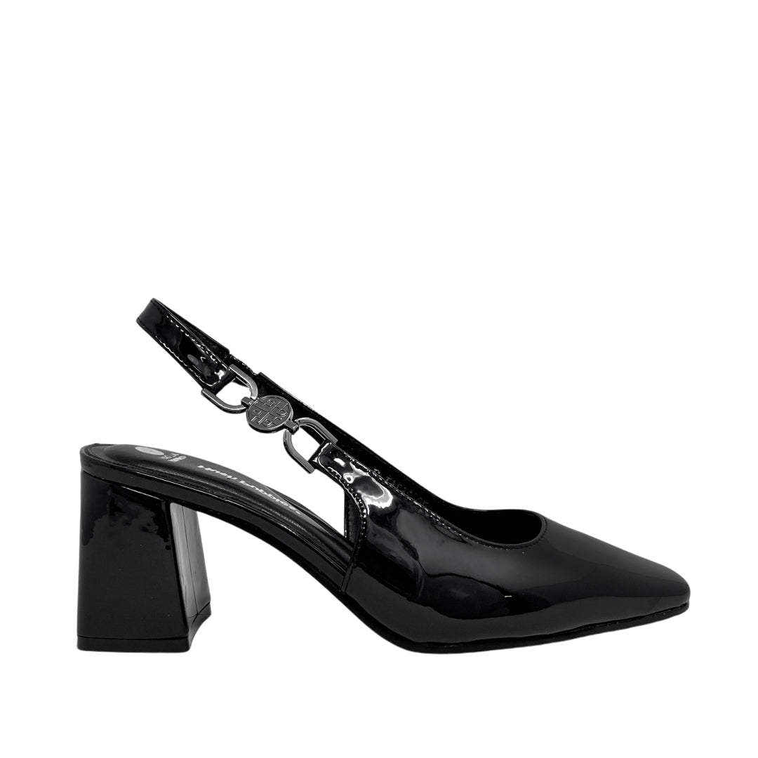 Tacones slingback Zaida para mujer color negro