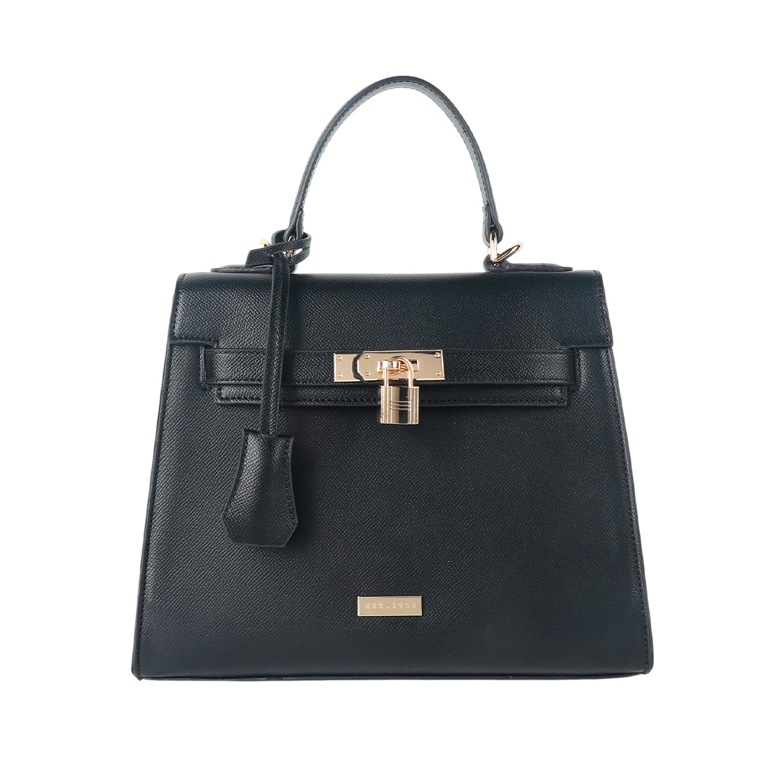 Cartera Solieil color negro