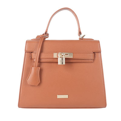 Cartera Solieil color tan
