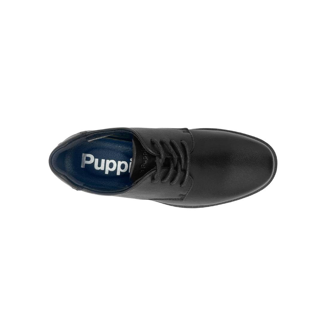 Derby shoes escolares Yvan para niño color negro