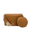 Cartera crossbody Tipsy para mujer color tan
