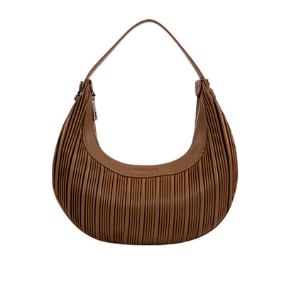 Cartera satchel Zady para mujer color taupe