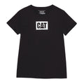 Camiseta Metal Box para mujer color negro