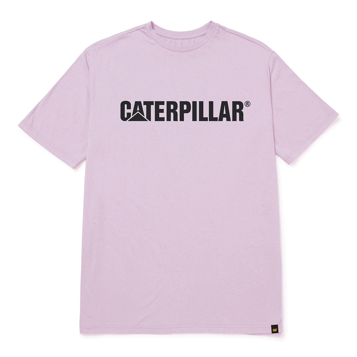 Camiseta Caterpillar Logo para hombre color morado