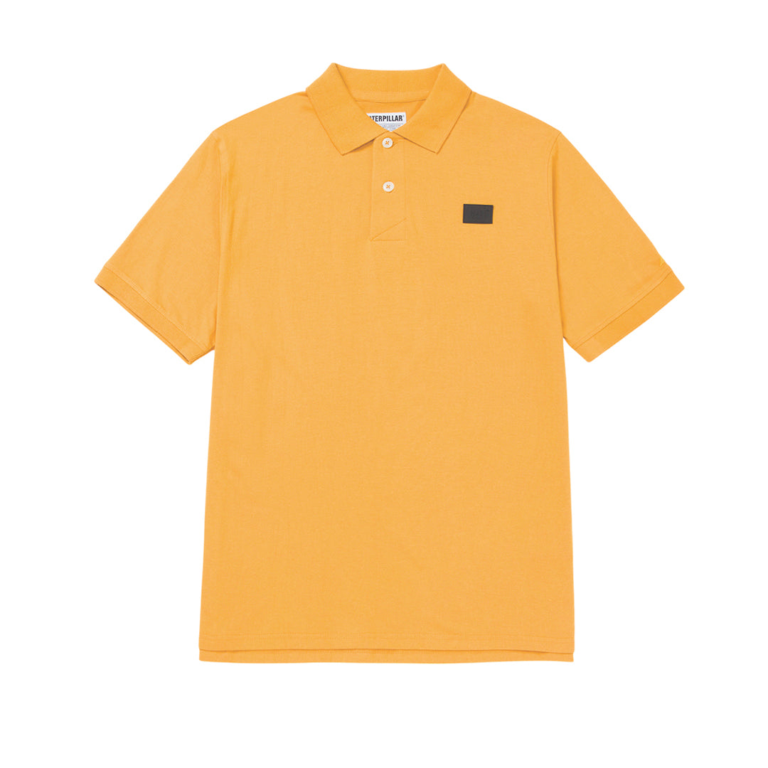 Camisa Polo Jersey para hombre color amarillo