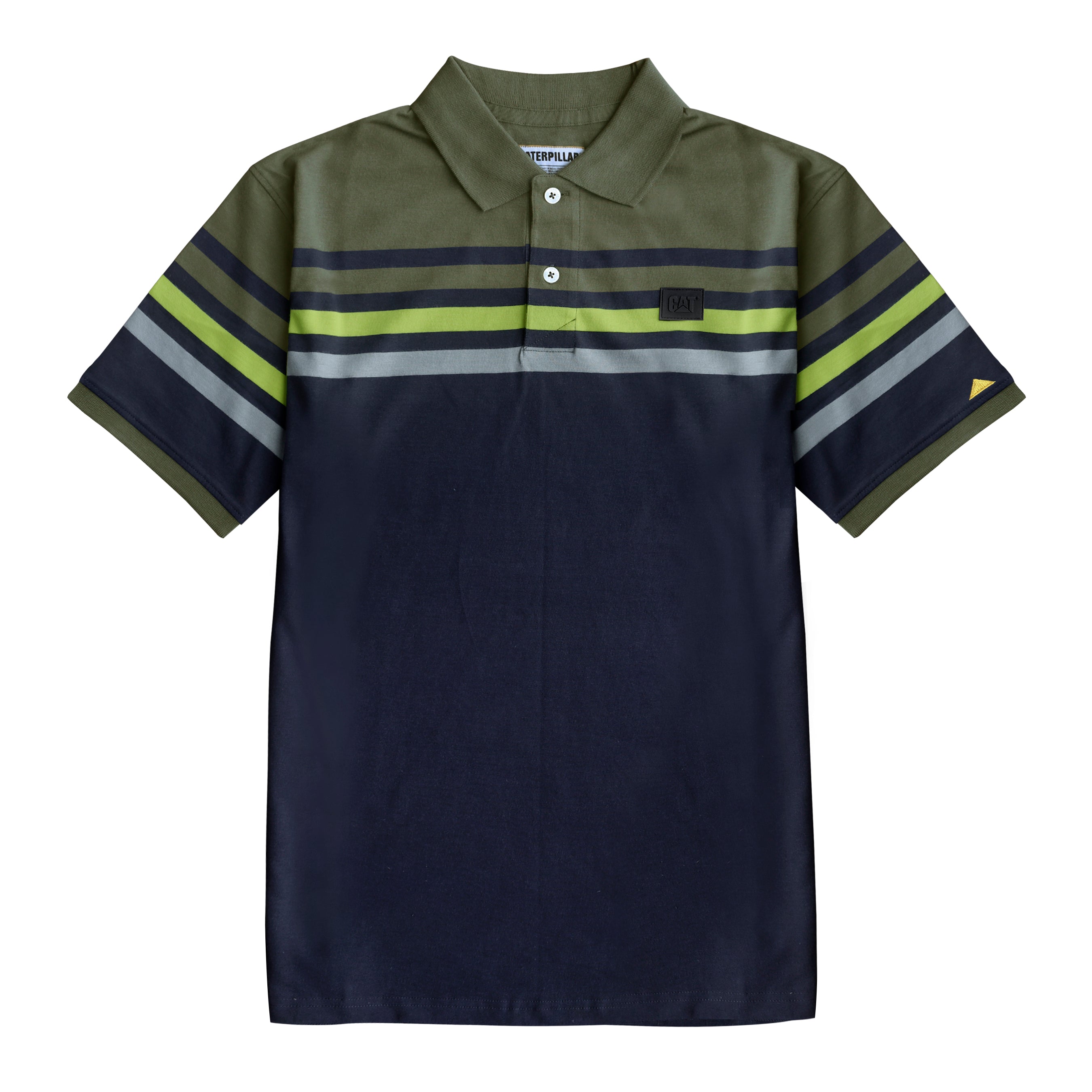Camisa Polo Jersey para hombre color olivo