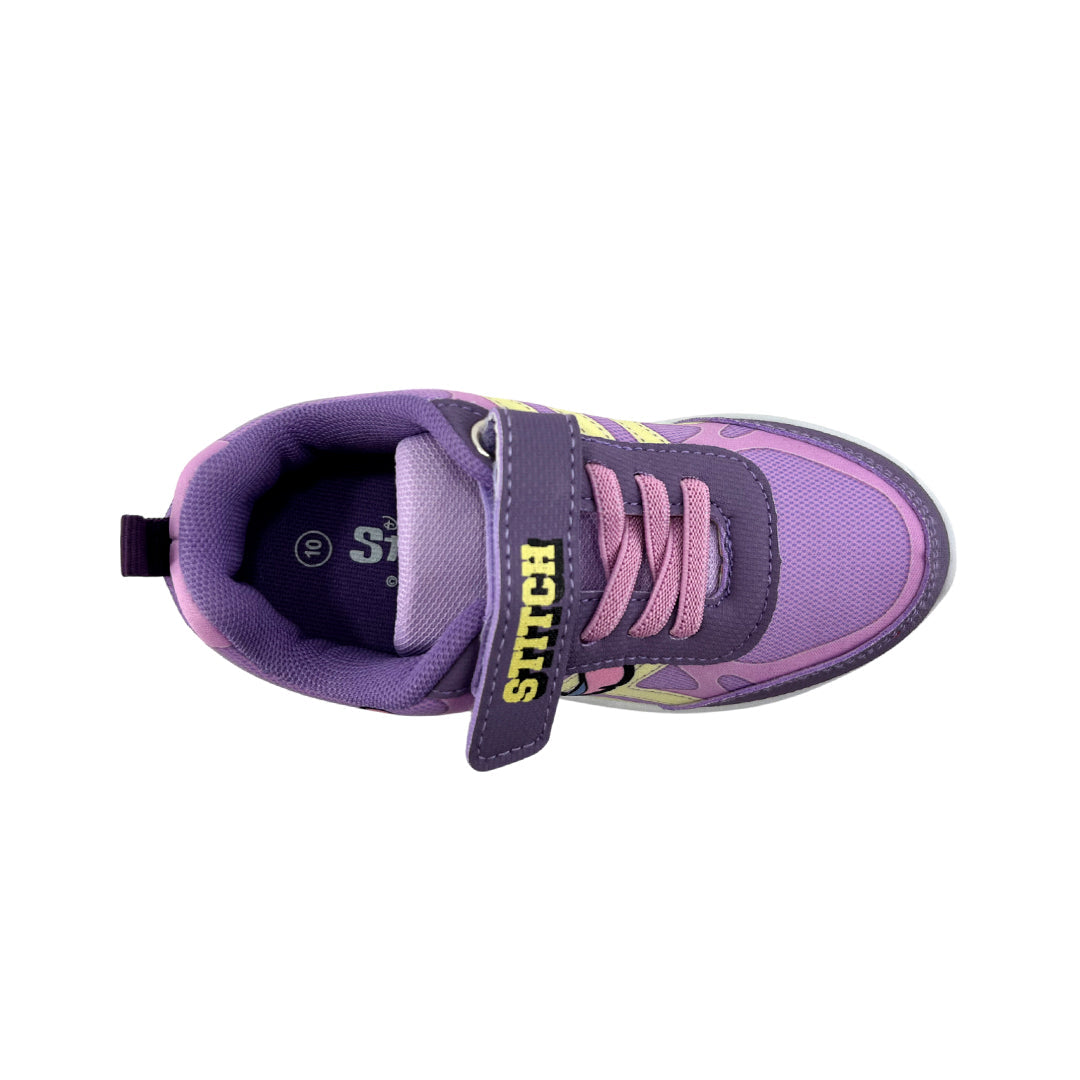 Tennis Stitch para niña color morado