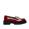 Mocasines Longhaul para mujer color burgundy