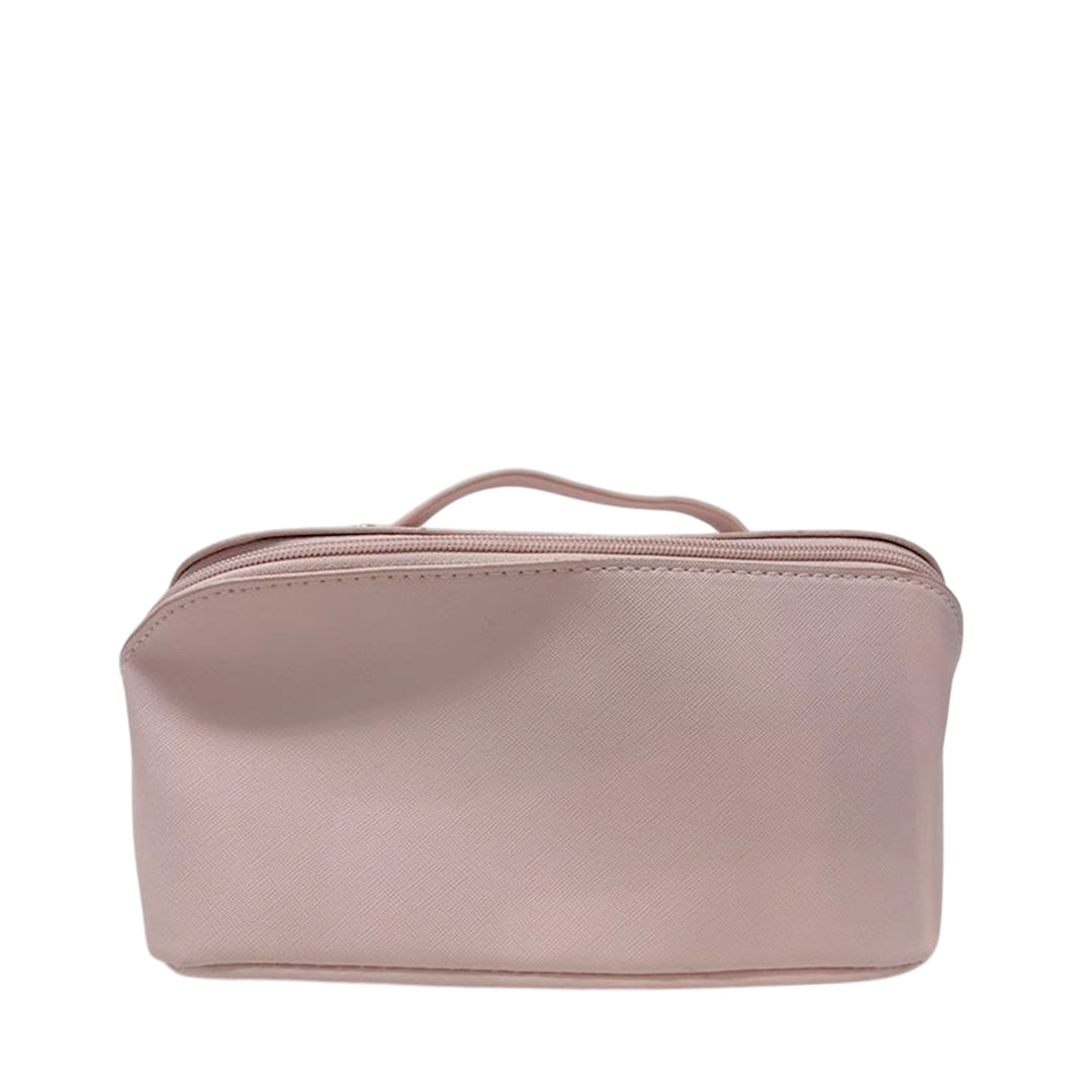 Cosmetiquera color rosado