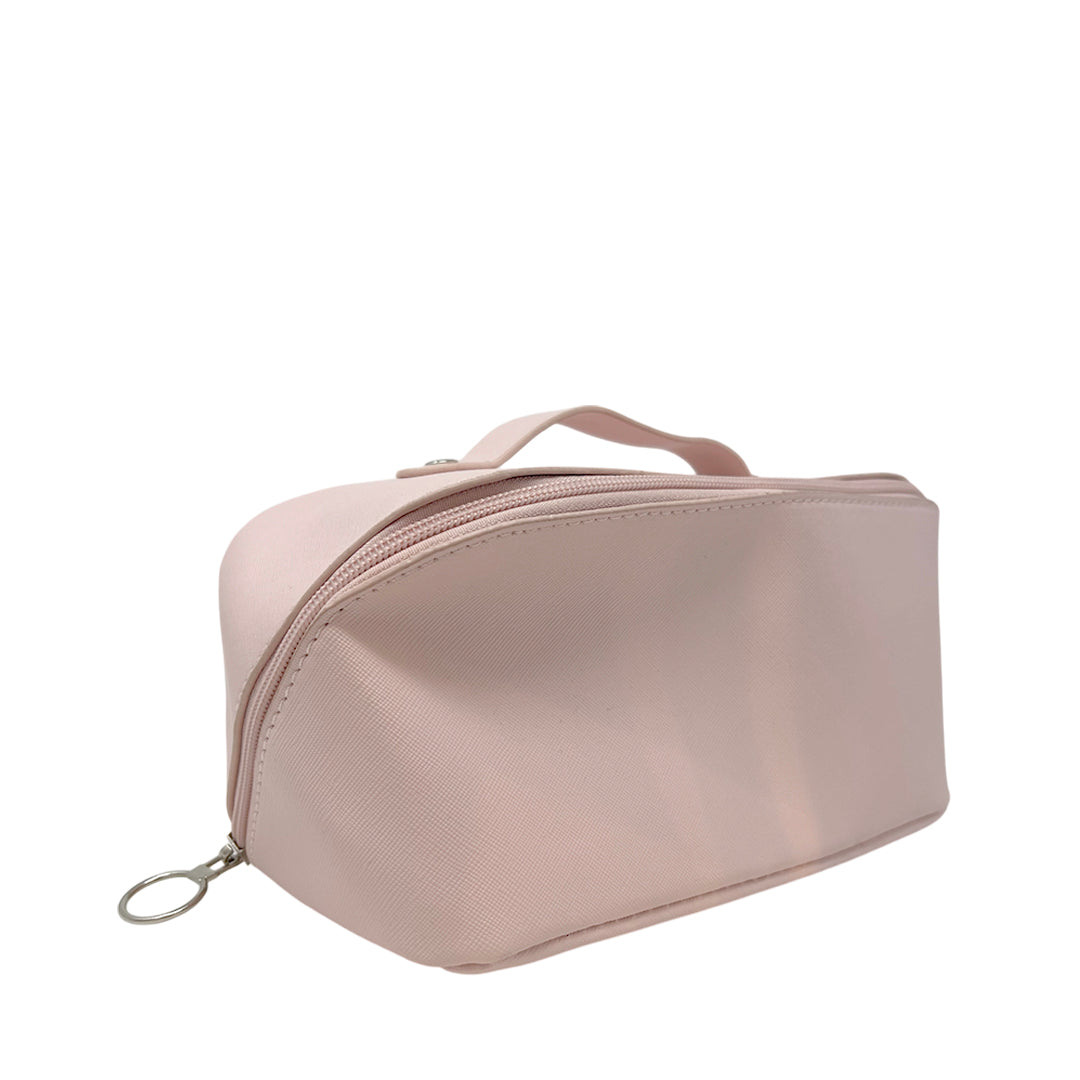 Cosmetiquera color rosado