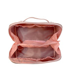 Cosmetiquera color rosado