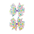 Set de chongas color morado