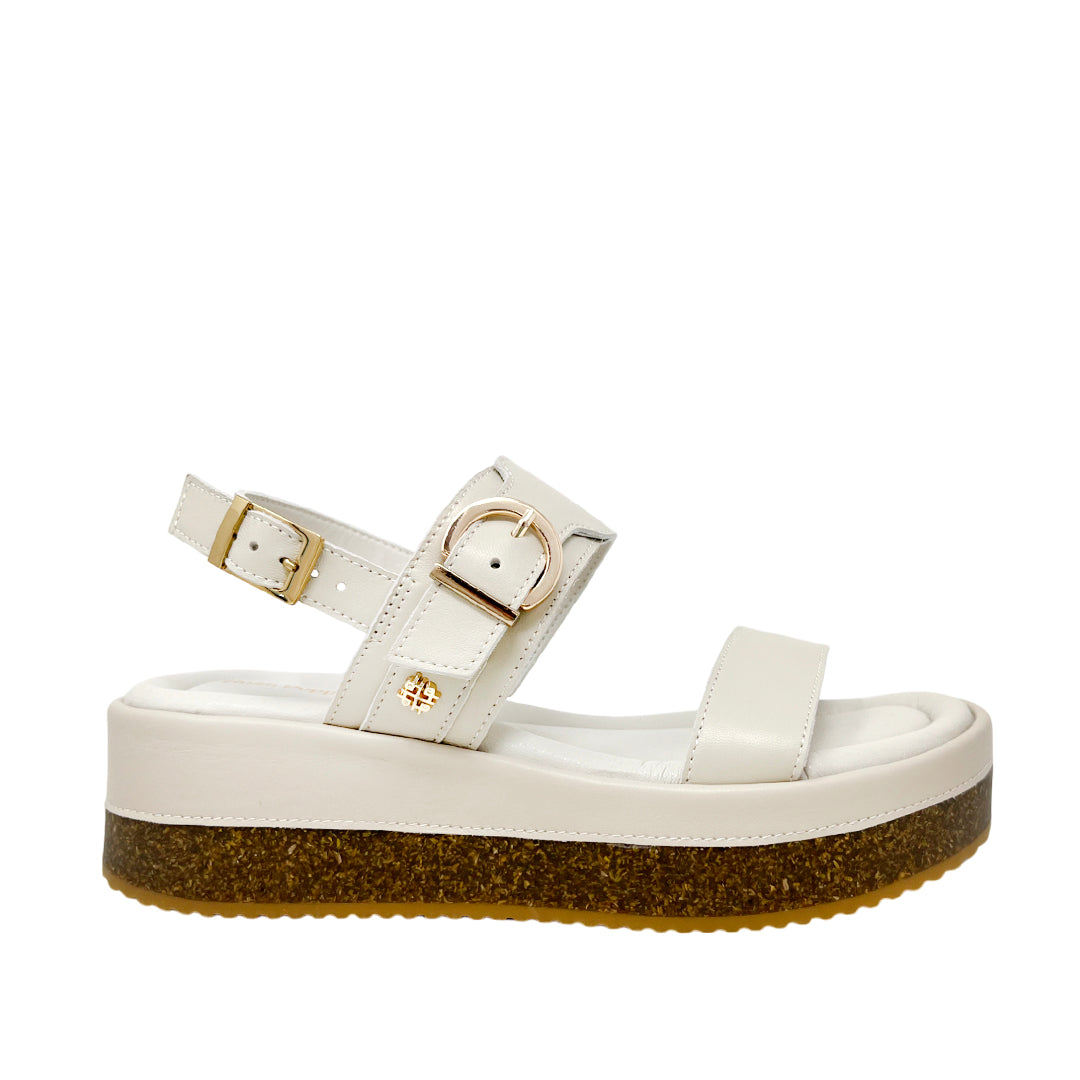 Sandalias Vianey para mujer color blanco