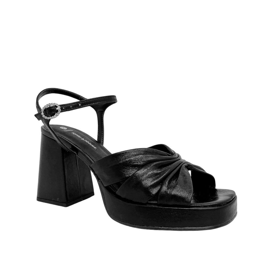 Sandalias de tacón Winn para mujer color negro