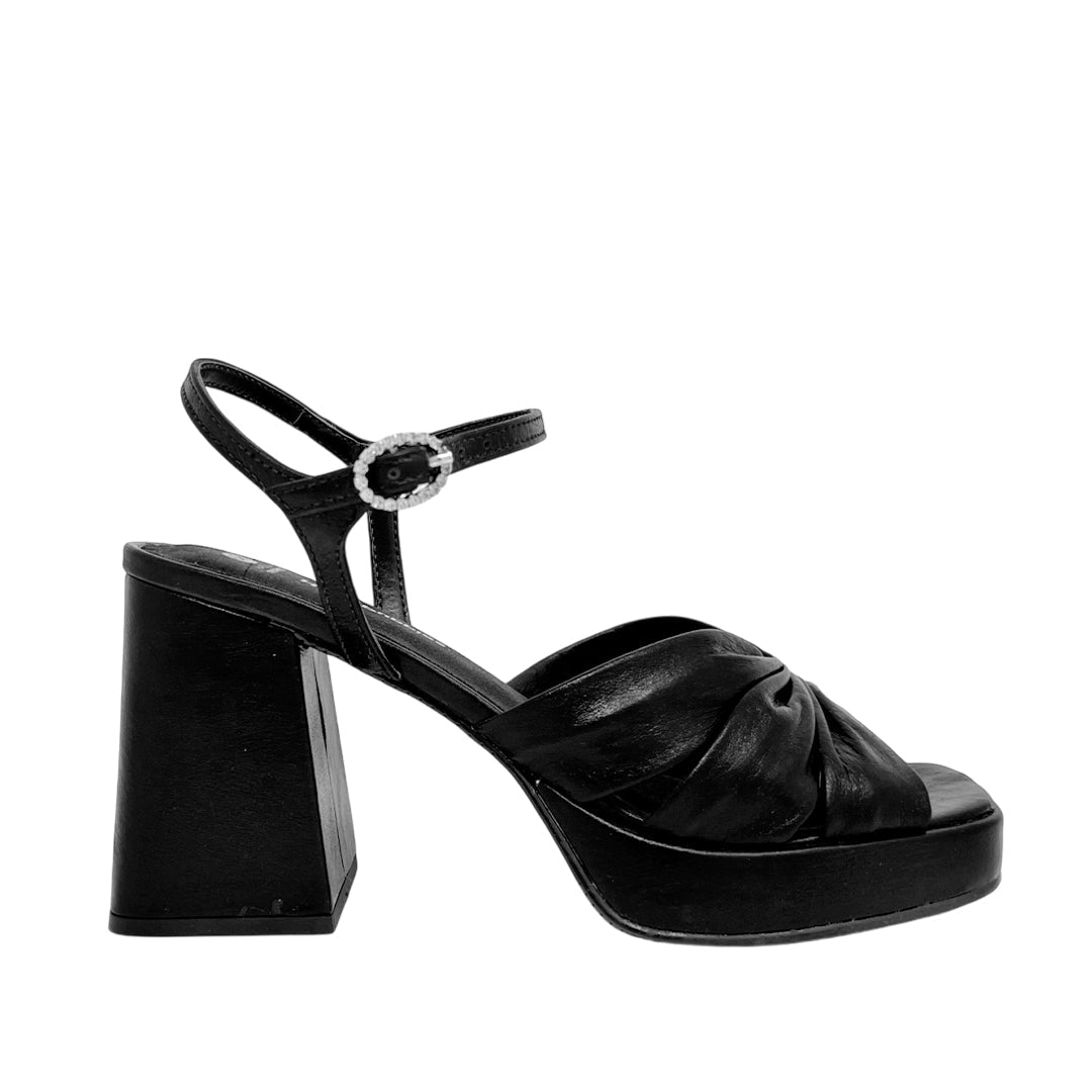 Sandalias de tacón Winn para mujer color negro