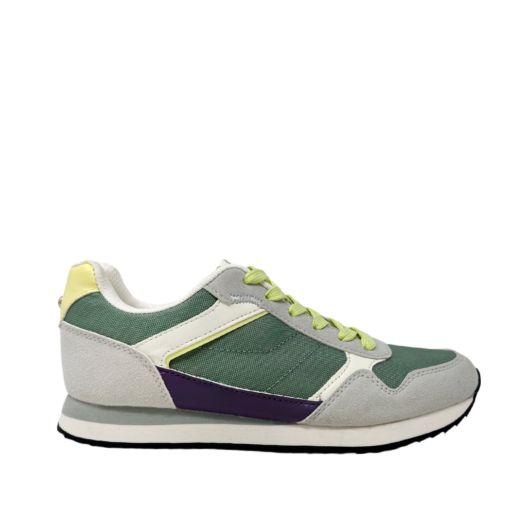 Sneakers Solenn para mujer color verde
