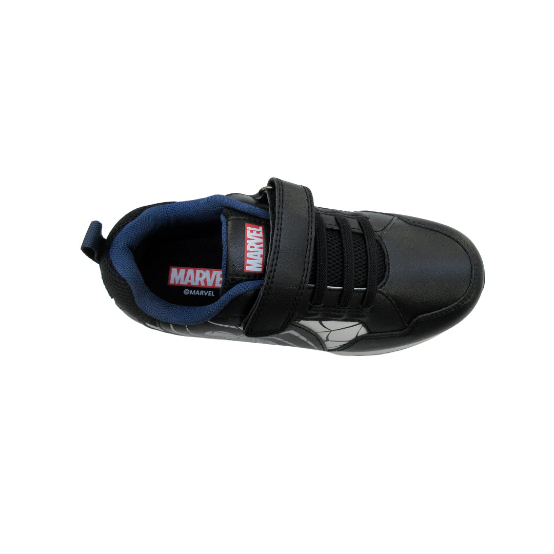 Sneakers Spider para niño color negro