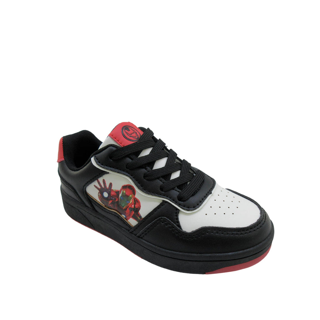 Sneakers Ironman para niño color negro
