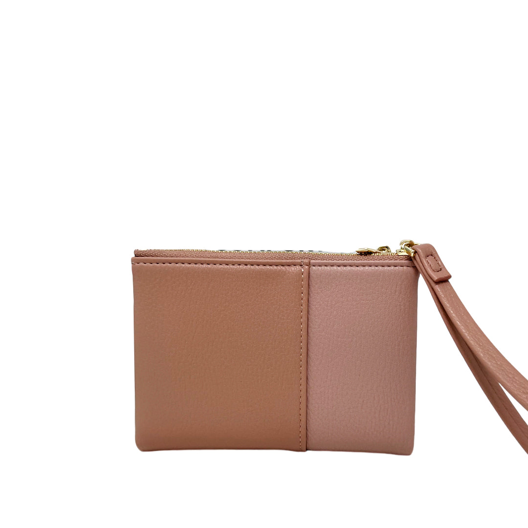 Billetera Aly para mujer color blush