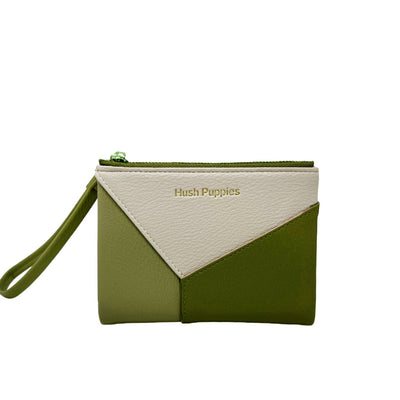 Billetera Aly para mujer color olivo