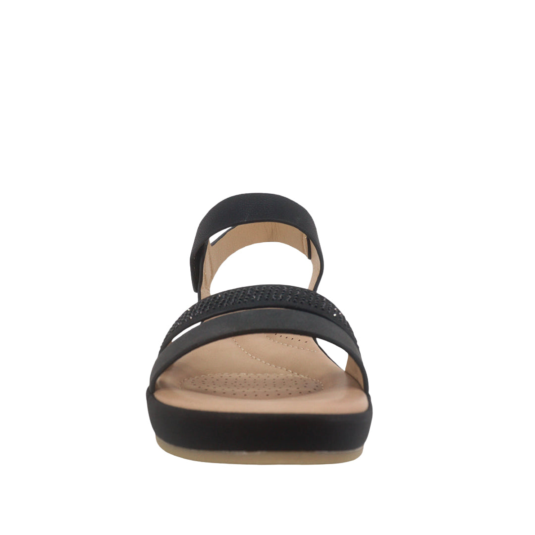 Sandalias Heydy para mujer color negro