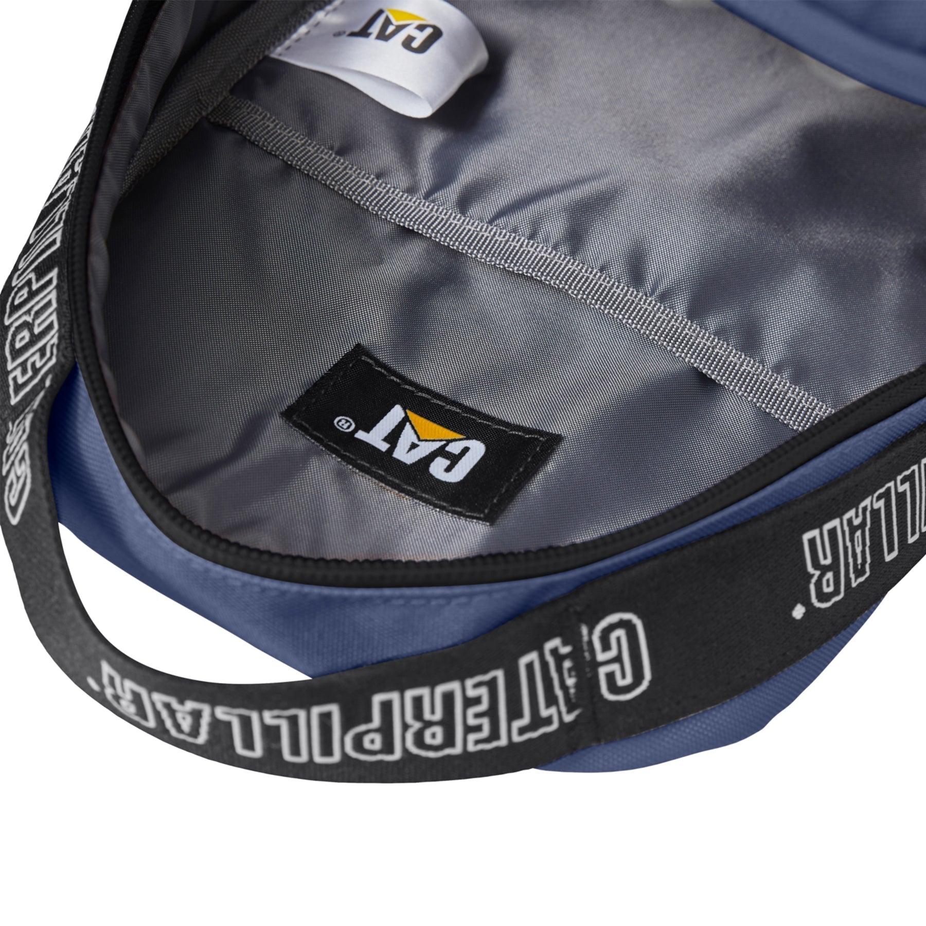 Bolso Sling para hombre color azul