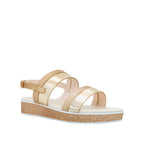 Sandalias Nataly para niña color dorado