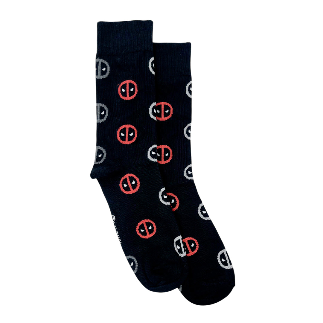 Calcetines Deadpool para hombre color negro