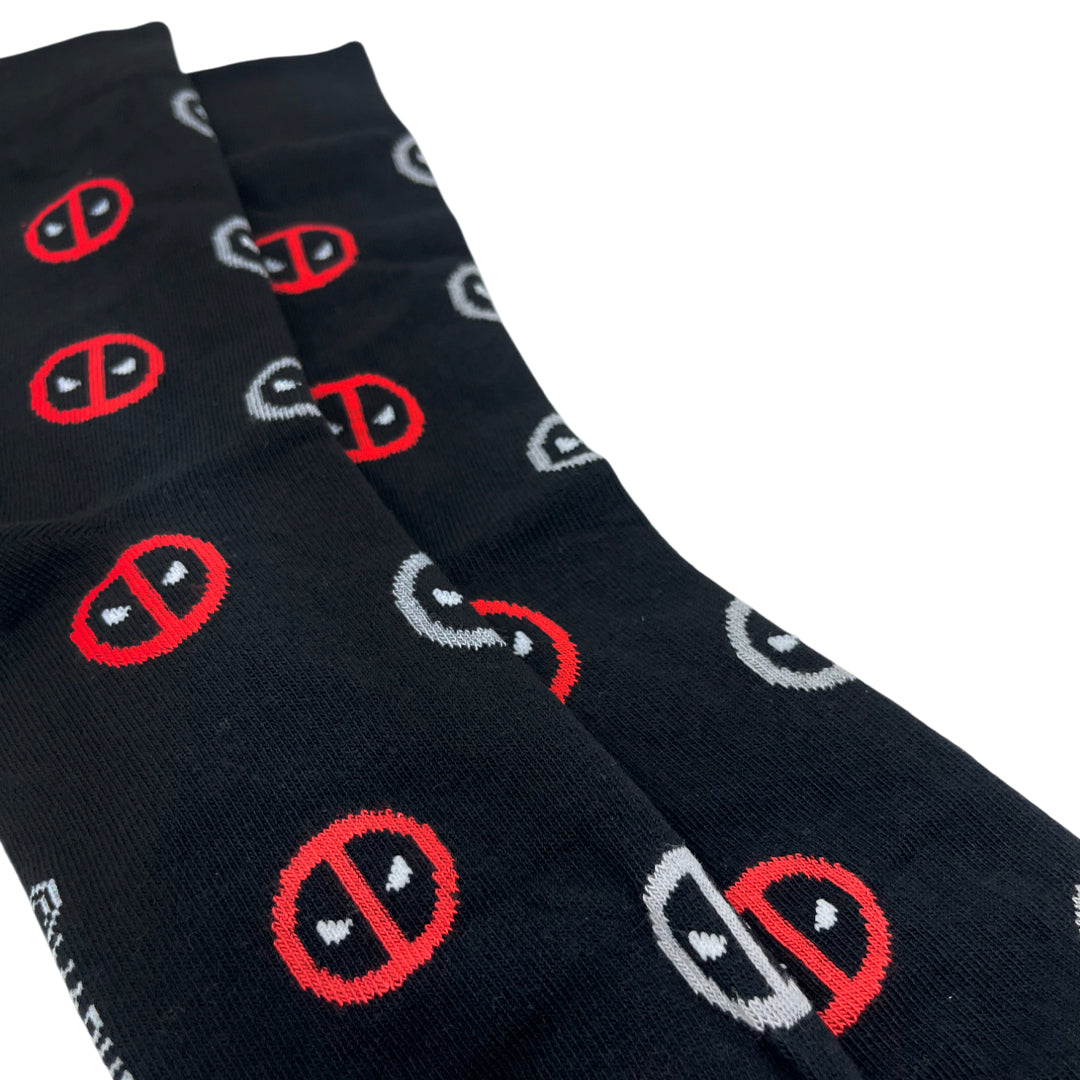 Calcetines Deadpool para hombre color negro