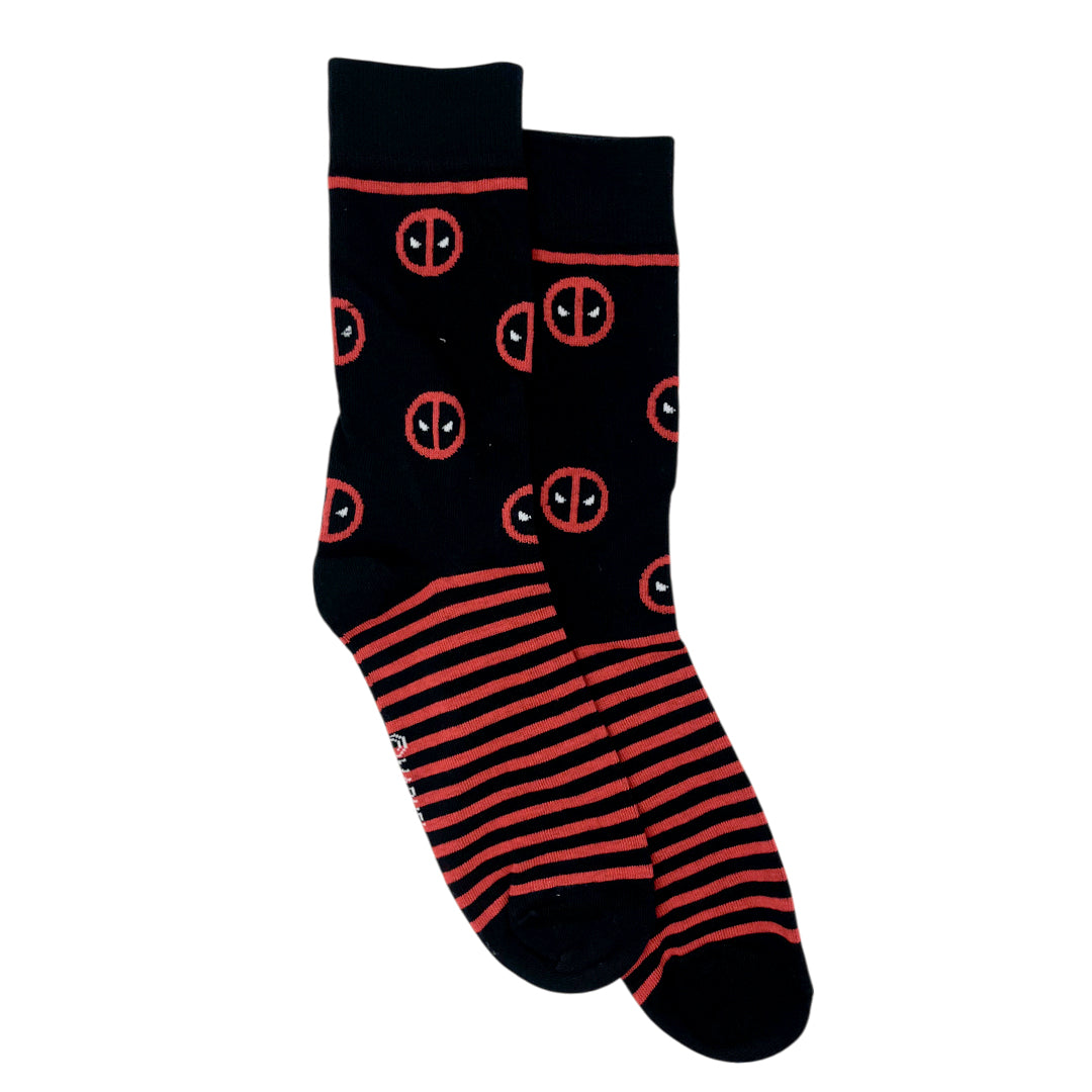 Calcetines Deadpool para hombre color negro