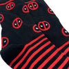 Calcetines Deadpool para hombre color negro
