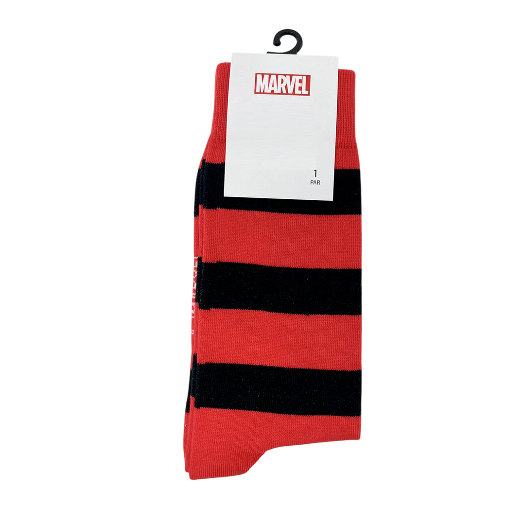 Calcetines Deadpool para hombre color rojo