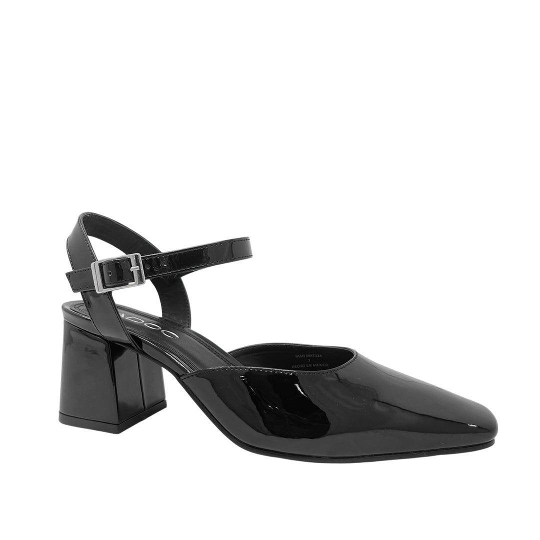 Tacones Chunky Tami para mujer color negro