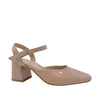 Tacones Chunky Tami para mujer color beige