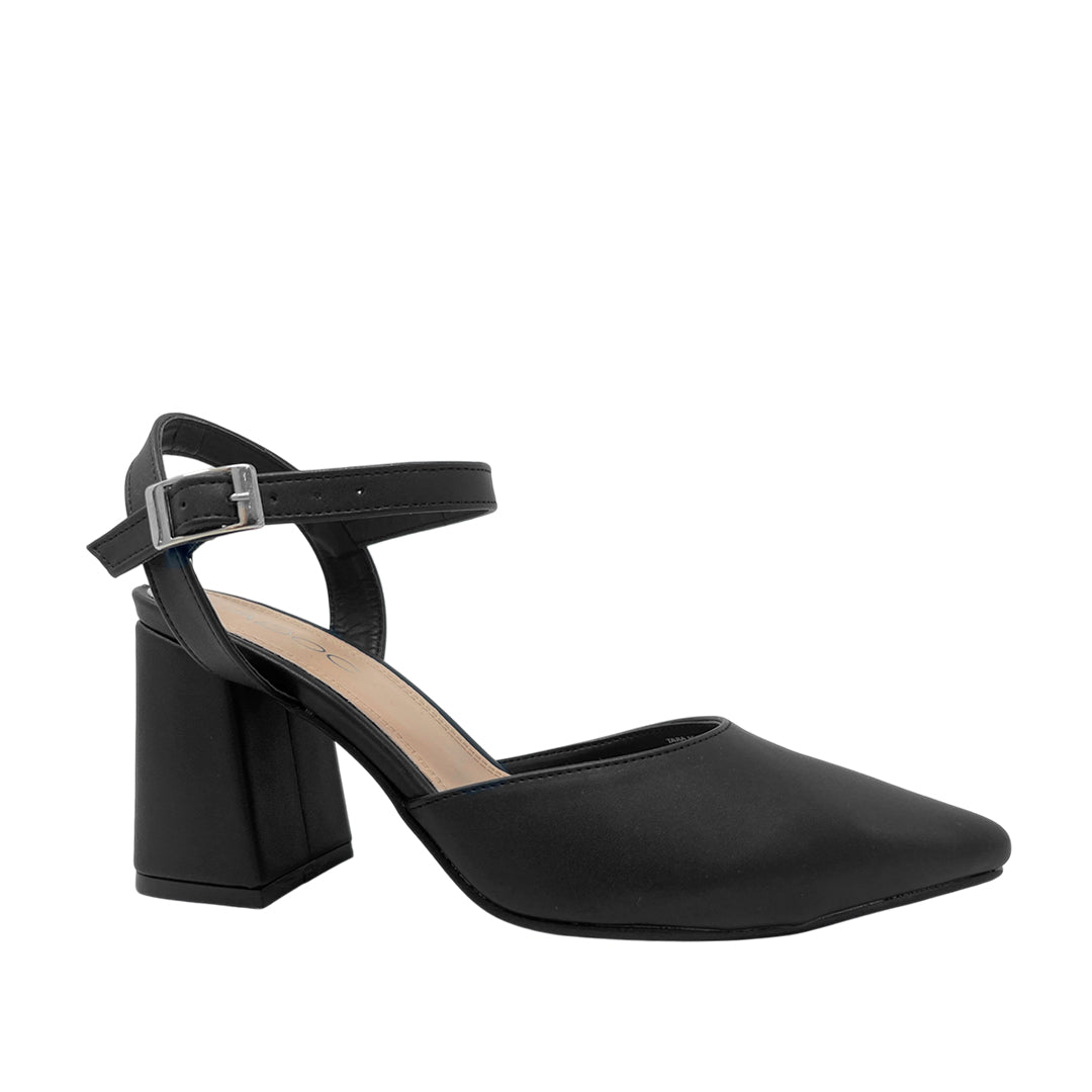 Tacones Chunky Tara para mujer color negro