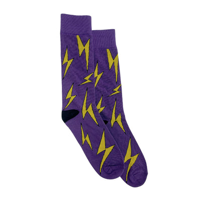Calcetines Rayo color morado