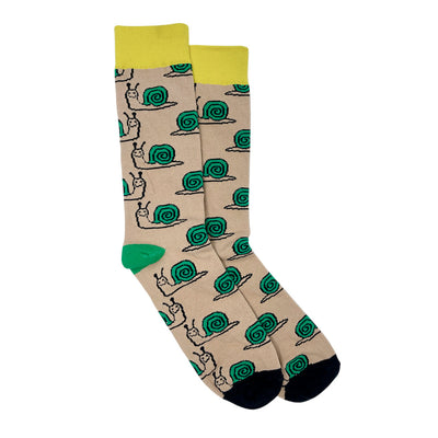 Calcetines Caracol color beige