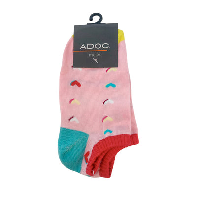 Calcetines Corazón color rosado